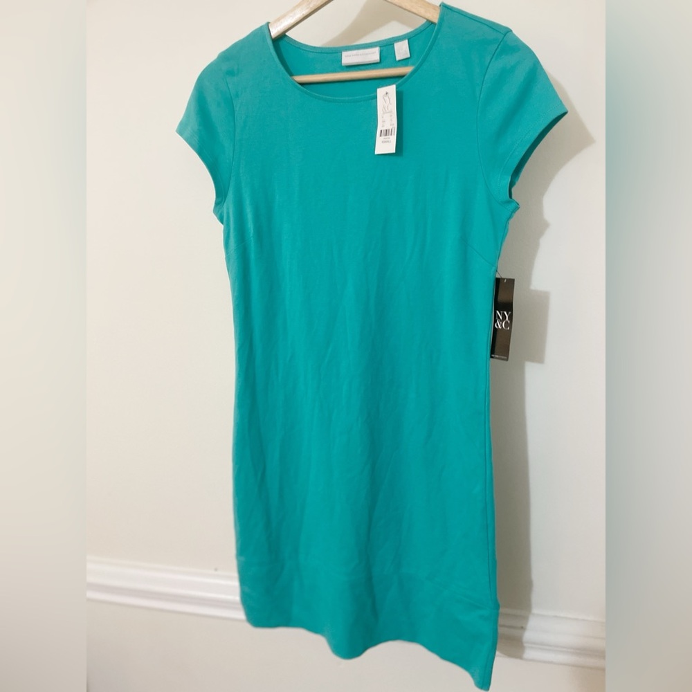 NY & Company Teal Bodycon Mini‎ Dress | XS | New With Tags